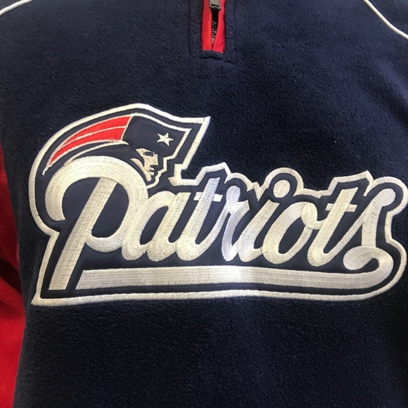NFL Patriots 1/4 zip Pullover Sweatshirt - Picture 4 of 6